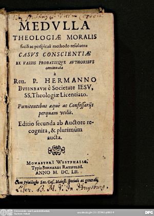 Medulla theologica m